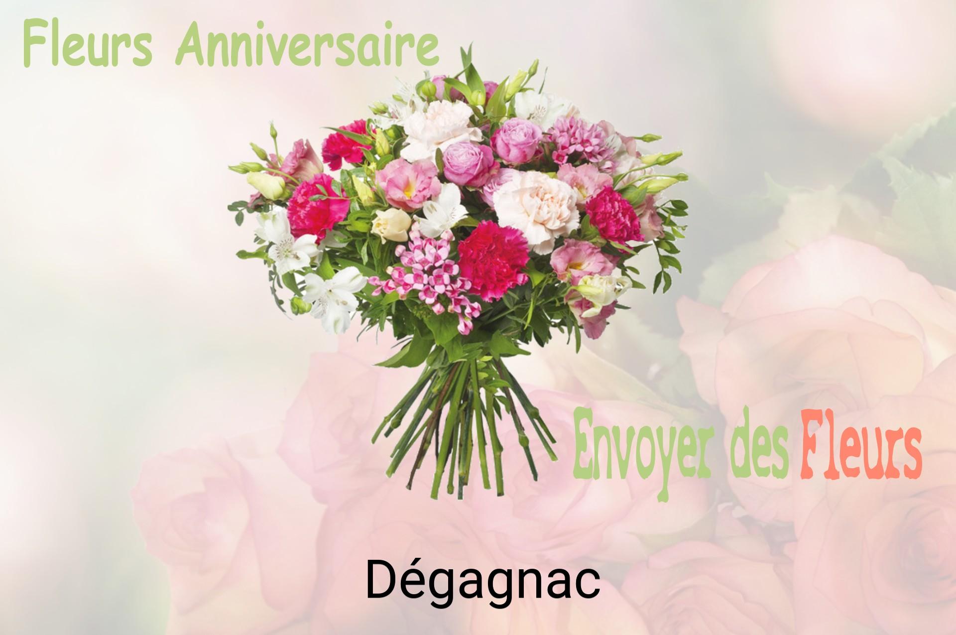 Bouquet de fleurs d’anniversaire livré à Dégagnac